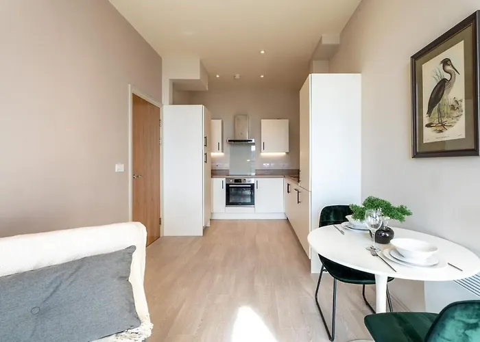 Apartment Luxurious 1Br City Flat - Sofa Bed Leeds (West Yorkshire)