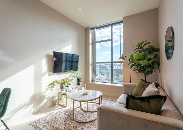 Luxurious 1br Flat - Sofa Bed 公寓 利兹